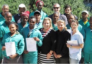 Atlantic Abalones staff excels in aquaculture training